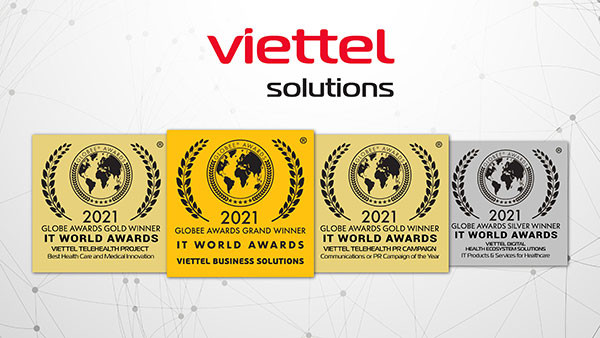 Viettel Solutions đạt giải cao nhất tại IT World Awards 2021 - Ảnh 1.