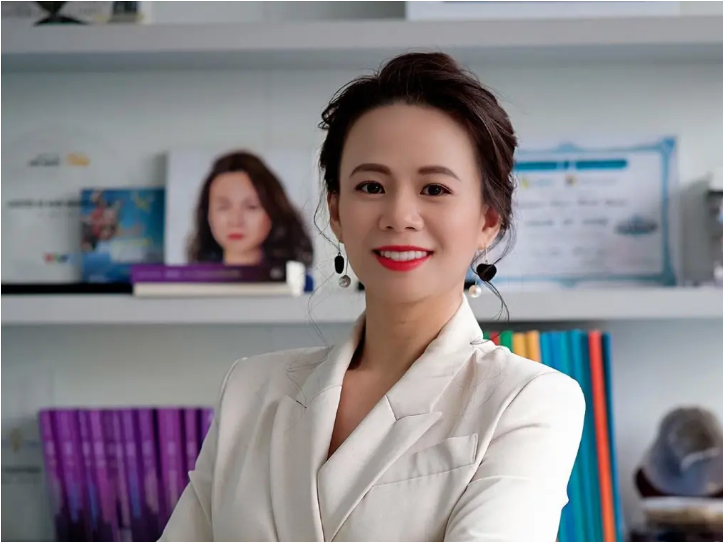 Gặp gỡ nữ sáng lập startup edtech muốn học sinh Việt Nam vươn tầm - Ảnh 1.