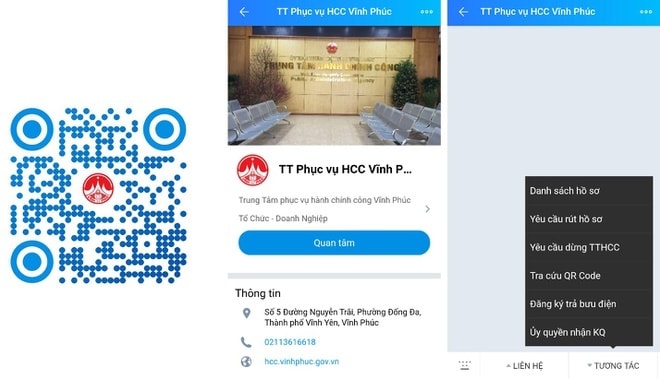 Vĩnh Phúc: Hiệu quả từ triển khai ứng dụng Zalo trong hành chính công