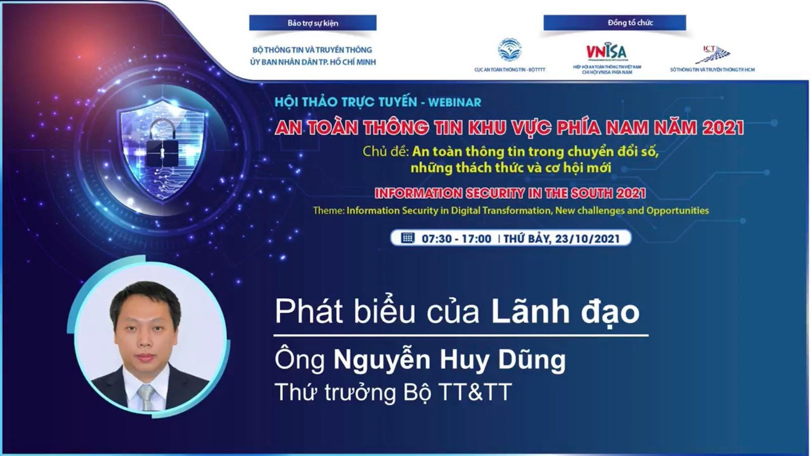 Thứ trưởng Bộ Thông tin và Truyền thông Nguyễn Huy Dũng.