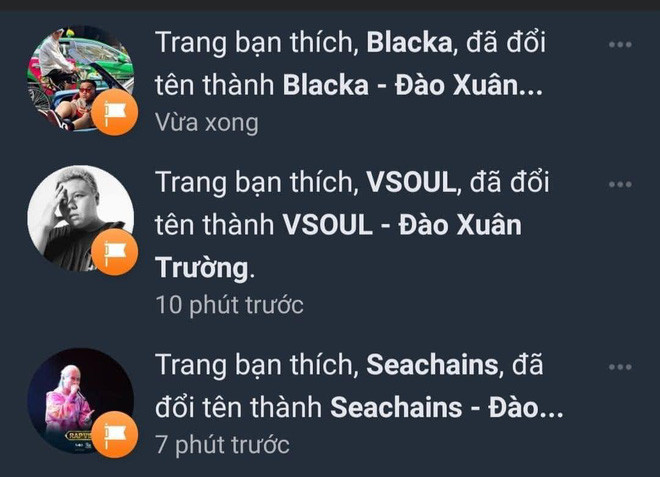  Hàng loạt fanpage của thí sinh Rap Việt bất ngờ bị tấn công, đổi thành tên của hacker quen thuộc gần đây? - Ảnh 1.