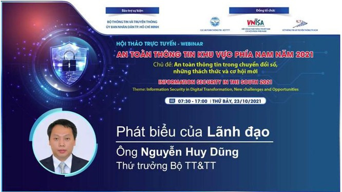 Thứ trưởng Nguyễn Huy Dũng phát biểu tại Hội thảo