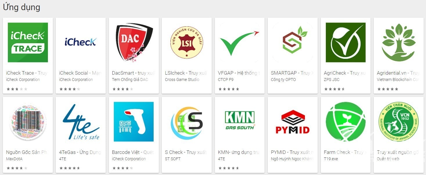 'Ma trận' app truy xuất nguồn gốc bủa vây nông sản Việt