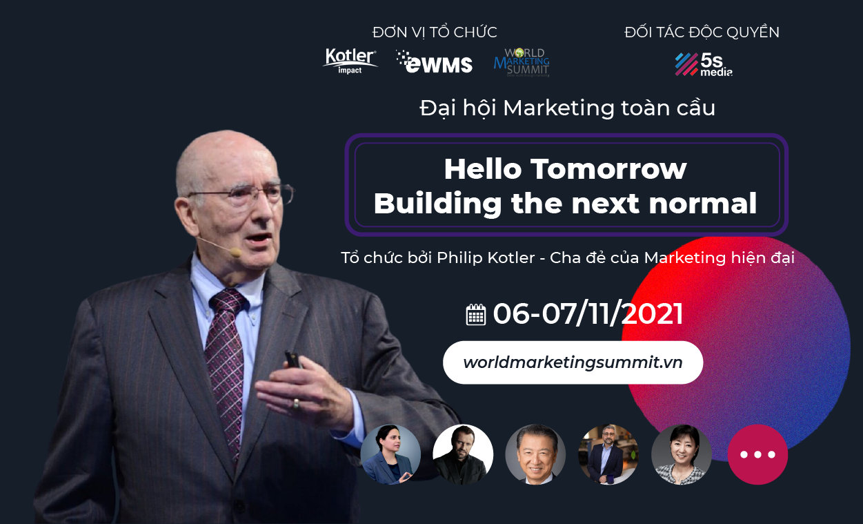 Huyền thoại marketing Philip Kotler sẽ đăng đàn tại hội nghị eWMS 2021 - Ảnh 1.