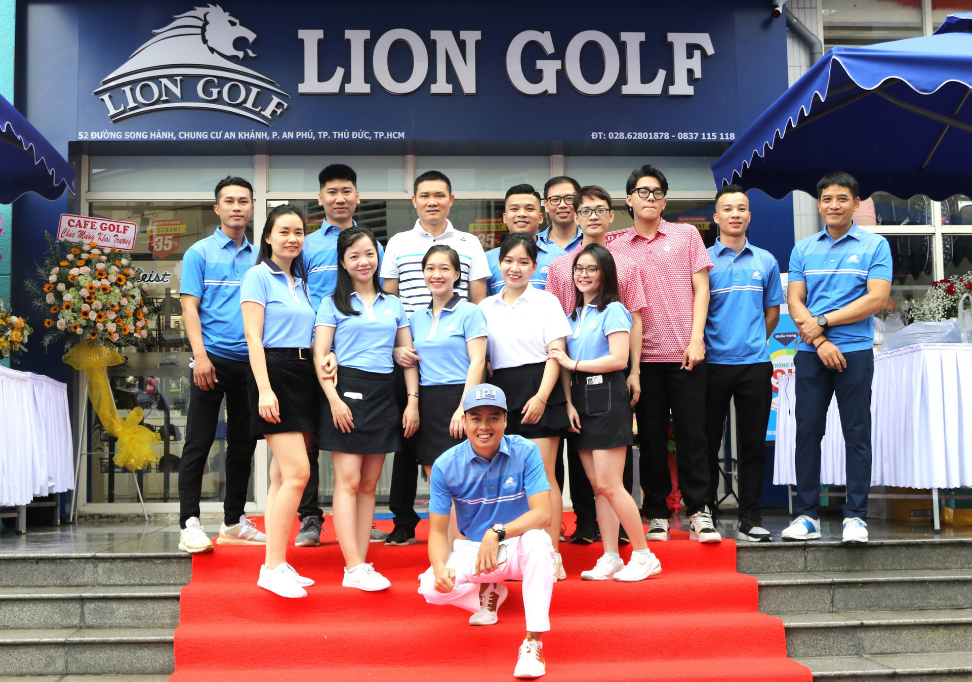 Lion Golf tưng bừng khai trương showroom thứ 3 tại TP Hồ Chí Minh - Ảnh 1.