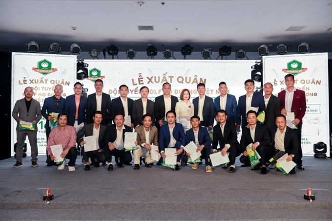 Lễ xuất quân Câu lạc bộ Golf Họ Dương Việt Nam tranh tài Giải Vô địch các Câu lạc bộ dòng họ 2021 - Ảnh 2.