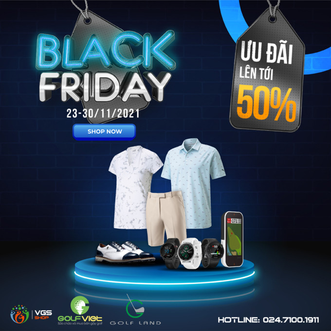 Black Friday - Siêu sale chạm sàn lên đến 50% trên VGS Shop - Ảnh 1.
