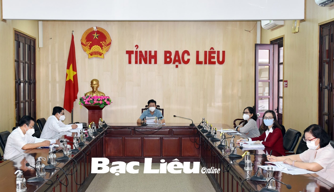 Bạc Liêu: Tập huấn trực tuyến Đề án đổi mới cơ chế một cửa, một cửa liên thông