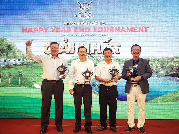 Giải golf Happy End Year 2021 thành công rực rỡ trên sân golf Yên Dũng - Ảnh 2.