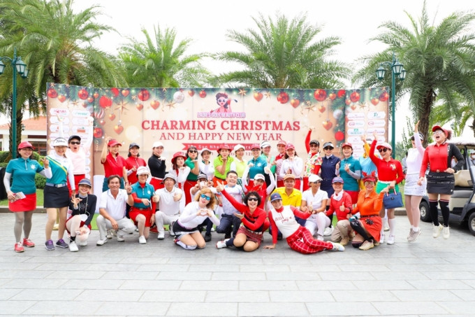 Charming Christmas - Giải đấu chào đón giáng sinh đầy sắc màu của CLB Ladies Golf & Beauty Club - Ảnh 1.
