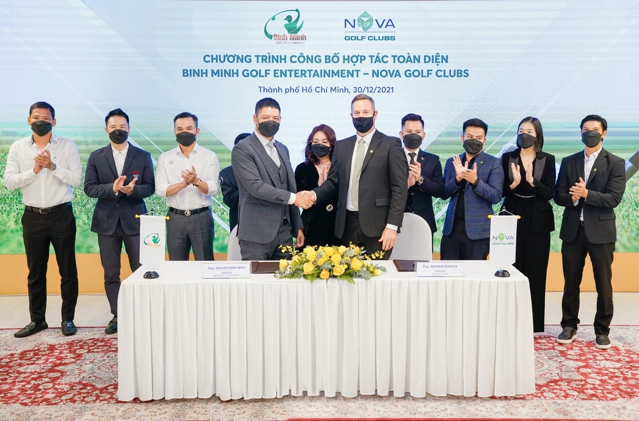 Cụm sân golf PGA Novaworld Phan Thiết sẵn sàng cho các giải đấu lớn qua sự hợp tác giữa diễn viên Bình Minh và Nova Golf Clubs - Ảnh 1.