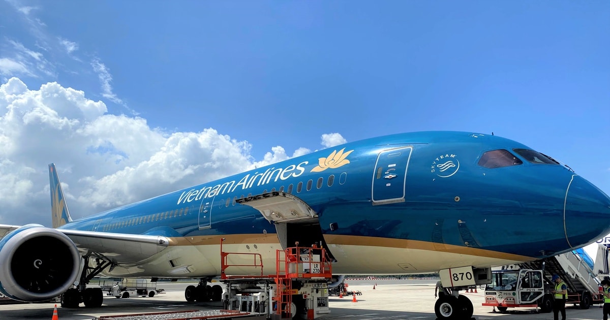 Vietnam Airlines mở bán đào, mai