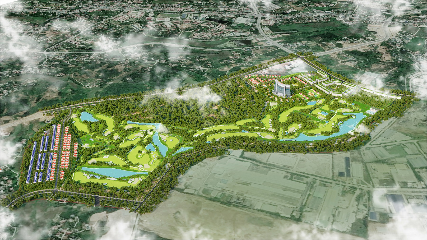 Phú Thọ sắp có sân golf đầu tiên thuộc sở hữu của Tập đoàn FLC - Ảnh 1.