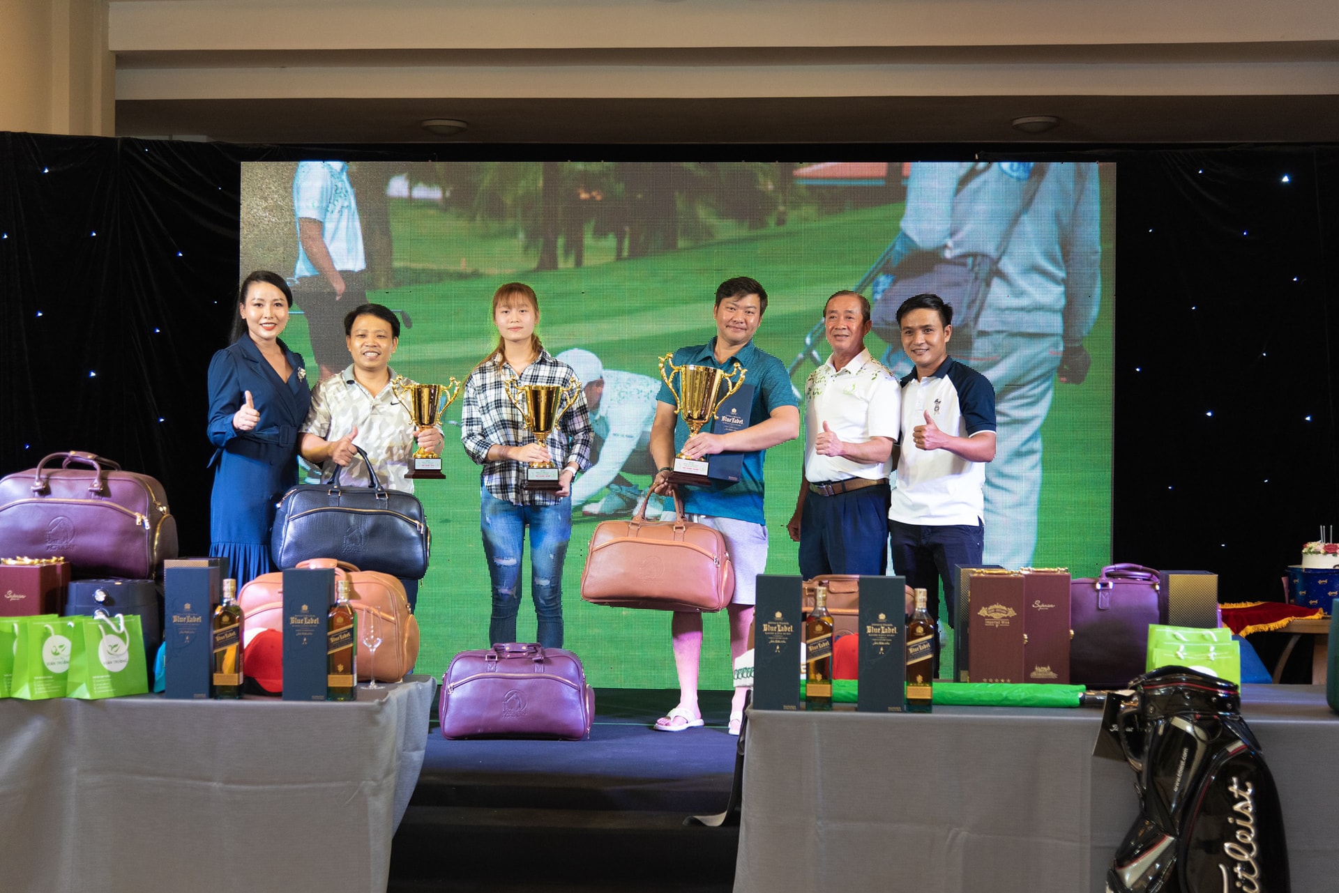 Golfer Huỳnh Quang Đức Vô địch giải golf Tất niên 2021 KN Golf Academy - Ảnh 5.