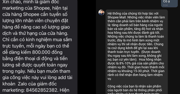 Mạo danh sàn thương mại điện tử để lừa đảo hàng trăm triệu đồng