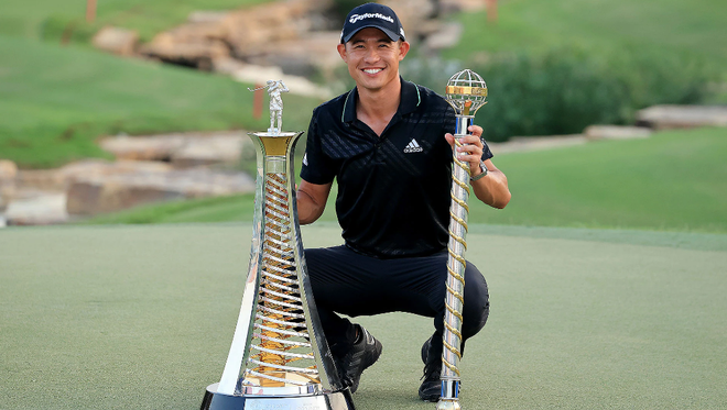 Collin Morikawa có cơ hội trở thành số 1 Thế giới tại Abu Dhabi HSBC Championship - Ảnh 1.