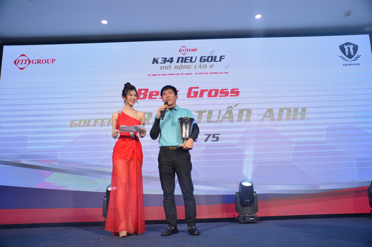 Đánh 75 gậy, golfer Trần Tuấn Anh vô địch giải FIT Cup K34 NEU Golf mở rộng lần 2 - Ảnh 3.