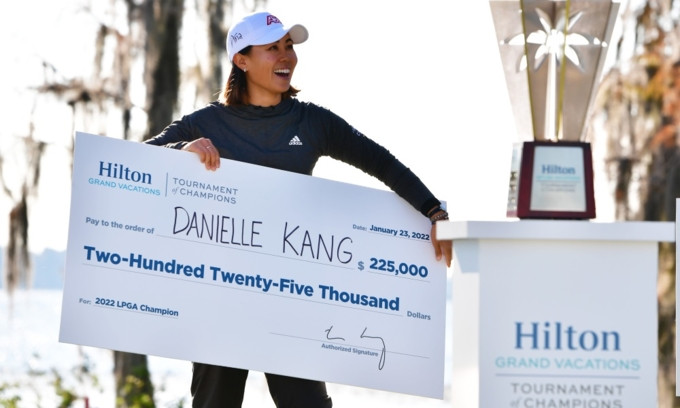 Danielle Kang vô địch giải đầu mùa LPGA Tour - Ảnh 1.