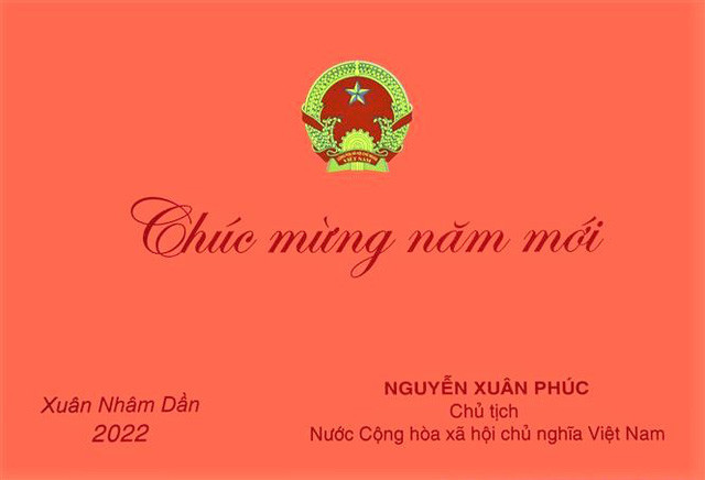 Chủ tịch nước Nguyễn Xuân Phúc chúc Tết Nguyên đán Nhâm Dần 2022 - Ảnh 1.