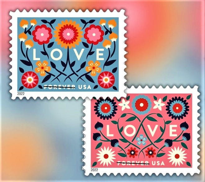 Những thông điệp ý nghĩa qua con tem bưu chính Valentine 2022 - Ảnh 3.