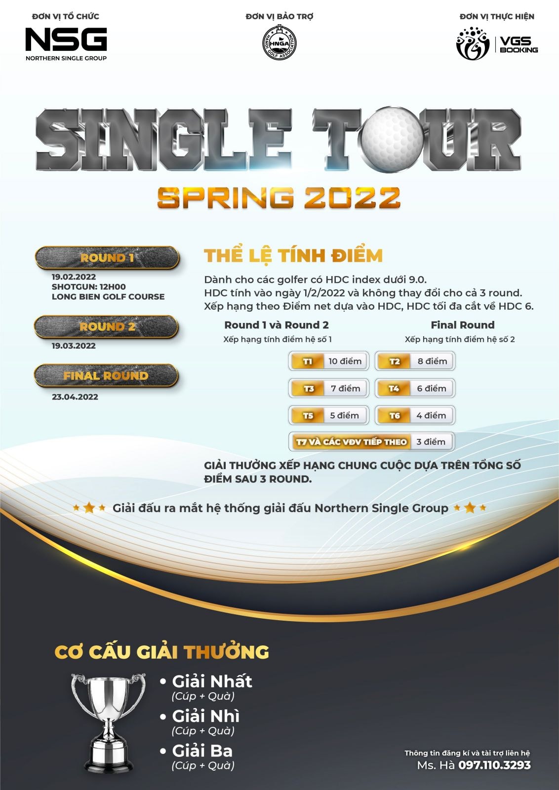 Single Tour 2022 – Sân chơi của các Single Handicap miền Bắc - Ảnh 1.