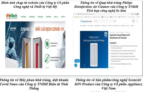 Tỉnh táo khi mua sản phẩm điện tử 'thổi phồng' khả năng diệt COVID-19