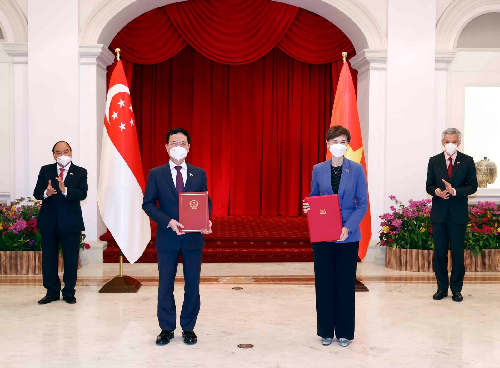 Ký kết hợp tác về phát triển kinh tế số giữa Việt Nam và Singapore - Ảnh 1.