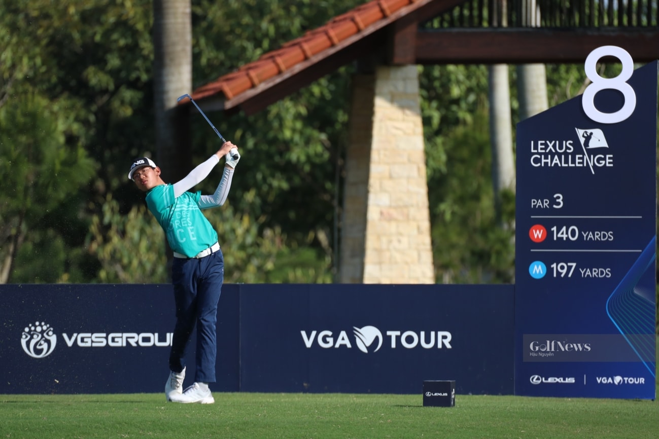 Lexus Challenge 2022: Các golfer nghiệp dư chiếm ưu thế sau vòng đấu đầu tiên - Ảnh 2.