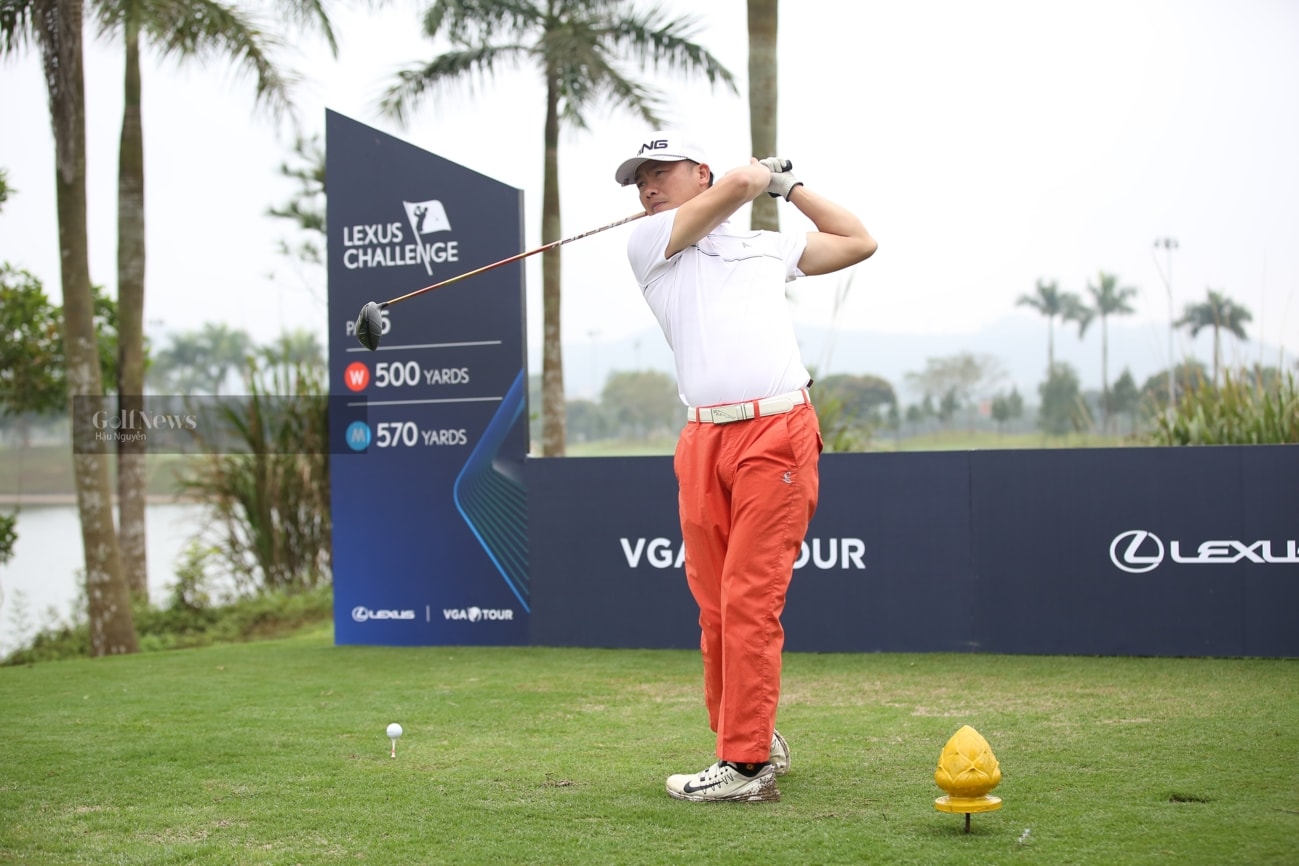 Các Pro golfer gặp nhiều thách thức với Tràng An Golf & Country Club - Ảnh 1.