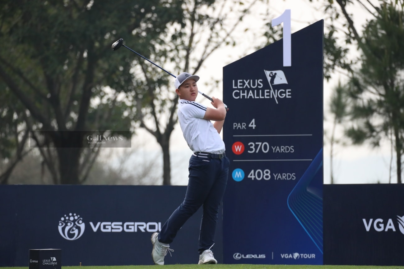 Lexus Challenge 2022: Các golfer nghiệp dư chiếm ưu thế sau vòng đấu đầu tiên - Ảnh 1.