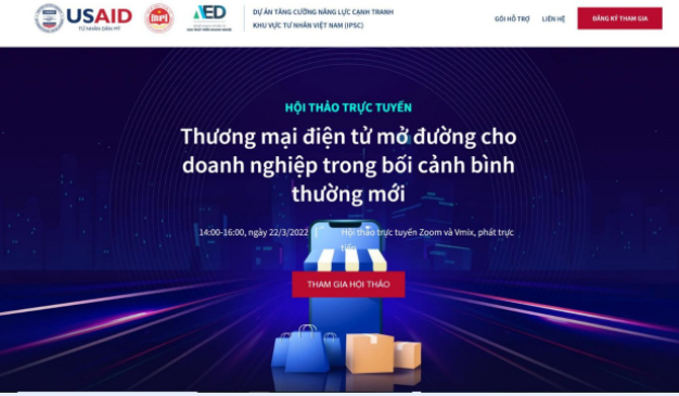 Đẩy mạnh thương mại điện tử, mở đường cho doanh nghiệp trong bình thường mới