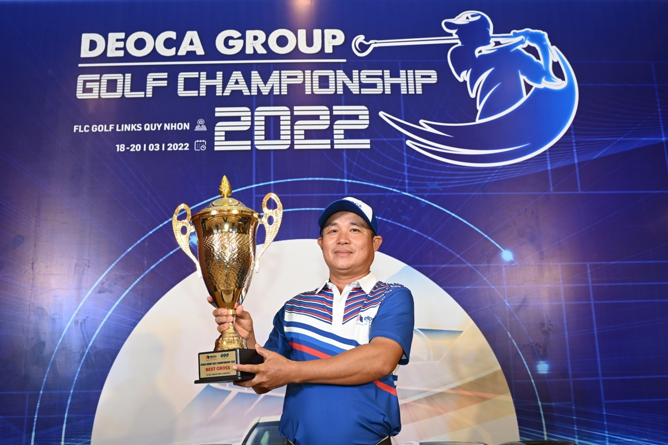 Golfer Mai Đức Thủy vô địch DeoCa Group Golf Championship 2022 - Ảnh 1.