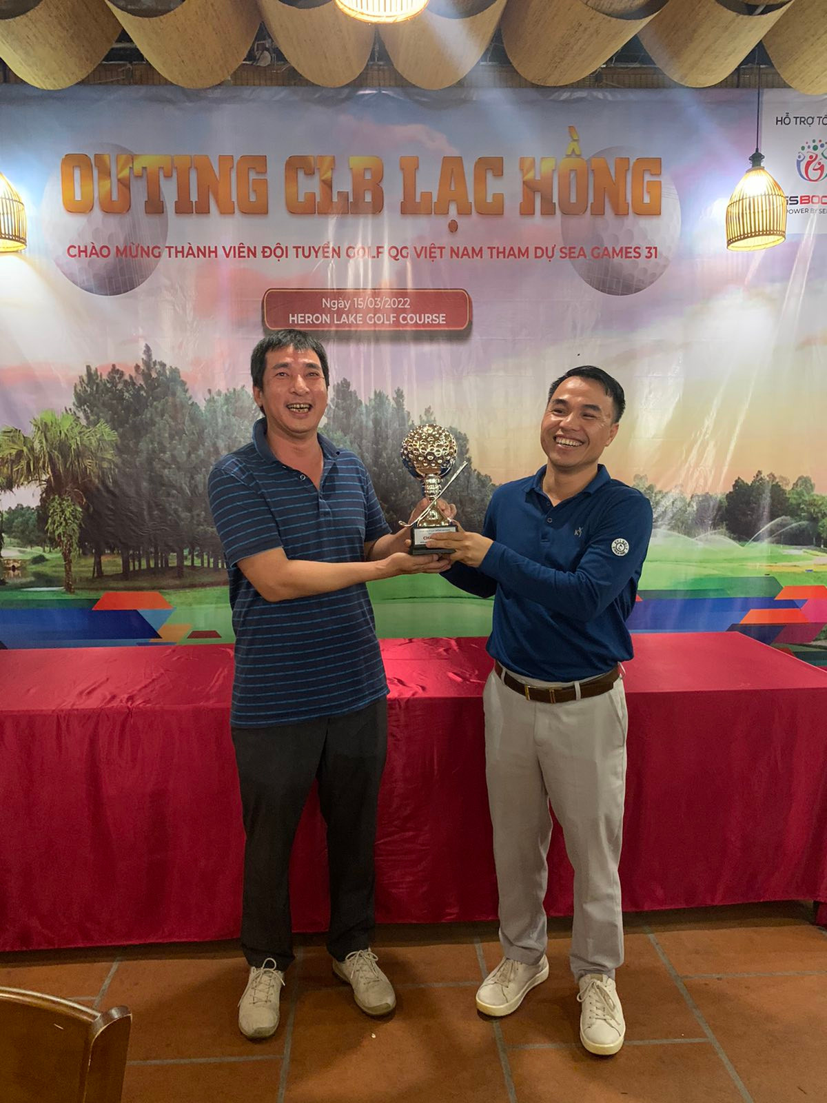 CLB Golf Lạc Hồng tổ chức Outing chúc mừng thành viên tham dự ĐTQG dự SEA Games 31 - Ảnh 3.