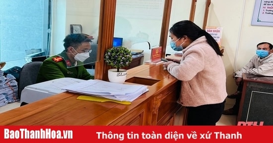 Công an Thanh Hóa triển khai đăng ký mở tài khoản định danh điện tử cho công dân