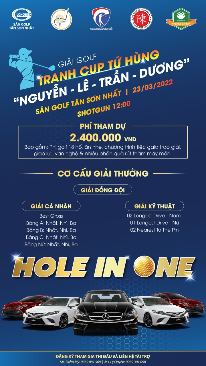 Đội tuyển Golf Họ Dương giành cúp tại “Giải Golf tranh cúp Tứ Hùng Nguyễn – Lê - Trần - Dương” - Ảnh 1.