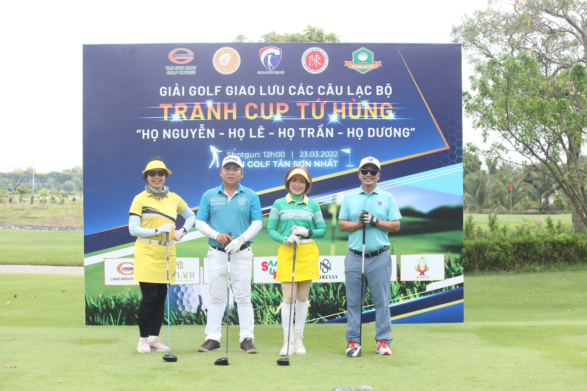 Đội tuyển Golf Họ Dương giành cúp tại “Giải Golf tranh cúp Tứ Hùng Nguyễn – Lê - Trần - Dương” - Ảnh 4.