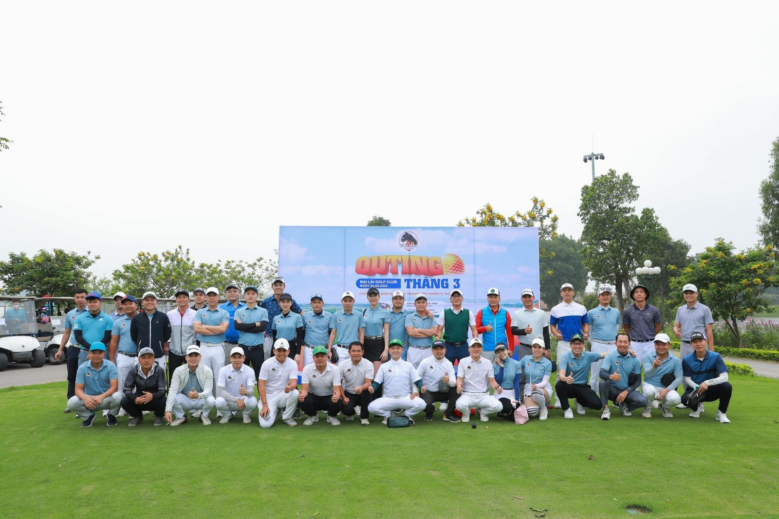 CLB Golf Đinh Mão tổ chức Outing tháng 3 ra mắt các thành viên mới - Ảnh 1.