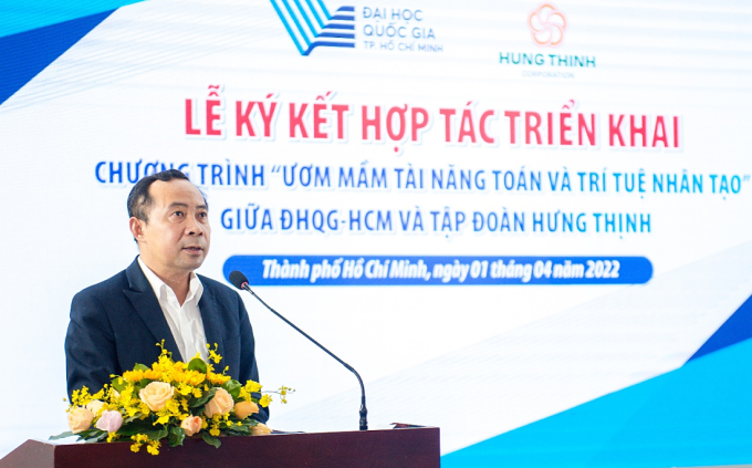 PGS.TS Vũ Hải Quân - Giám đốc Đại học Quốc gia TP HCM. Ảnh: Thế Sơn