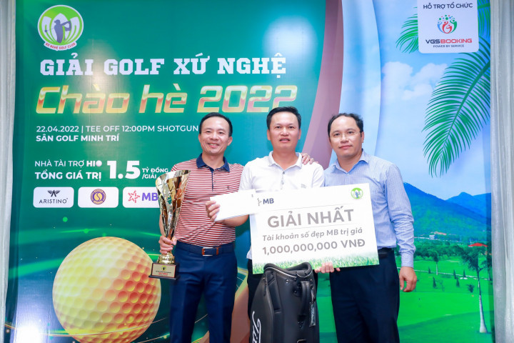 CLB Golf Xứ Nghệ tổ chức giải chào Hè 2022 - Ảnh 3.