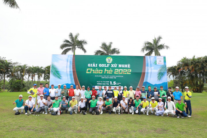 CLB Golf Xứ Nghệ tổ chức giải chào Hè 2022 - Ảnh 1.