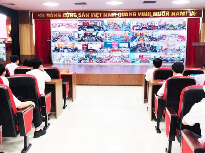 Thanh Hóa: Hướng dẫn, triển khai chuyển đổi số trực tuyến cho 793 điểm cầu ảnh 1