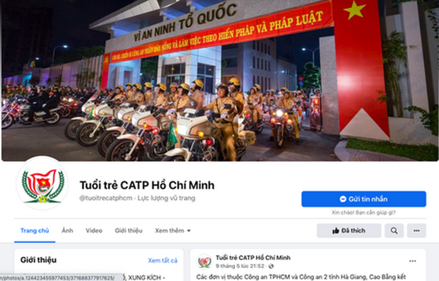 Cong an TP.HCM ung dung mang xa hoi phuc vu bao dam an ninh trat tu hinh anh 1