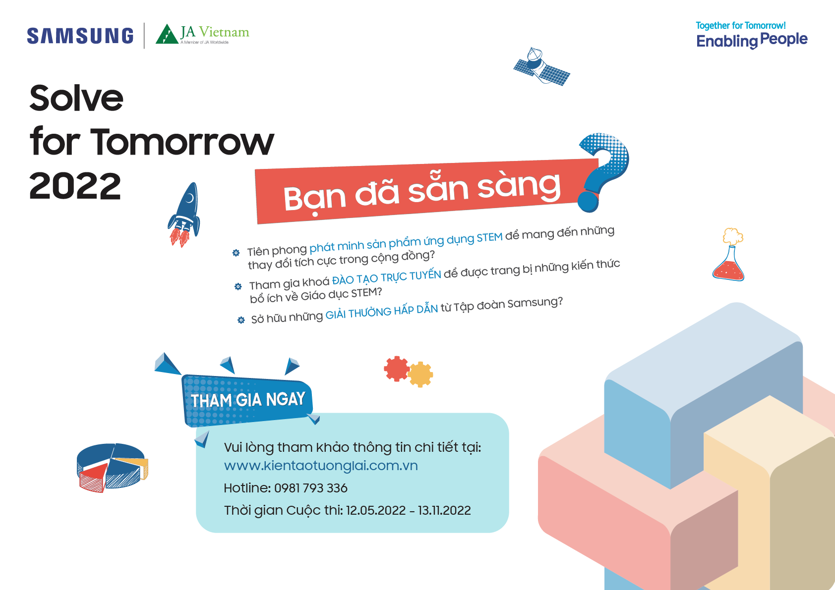 Cuộc thi Solve for Tomorrow 2022 được khởi động tại Việt Nam - Ảnh 1.