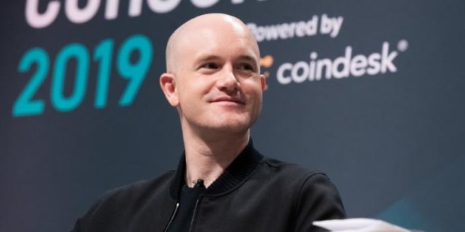 CEO Coinbase Brian Armstrong. Ảnh: Reuters