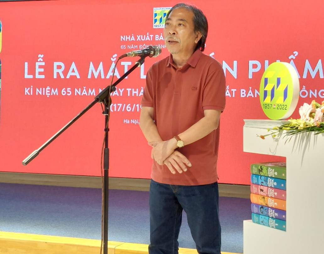 Nhà xuất bản Kim Đồng ra mắt ấn phẩm kỷ niệm 65 năm ngày thành lập - Ảnh 2.