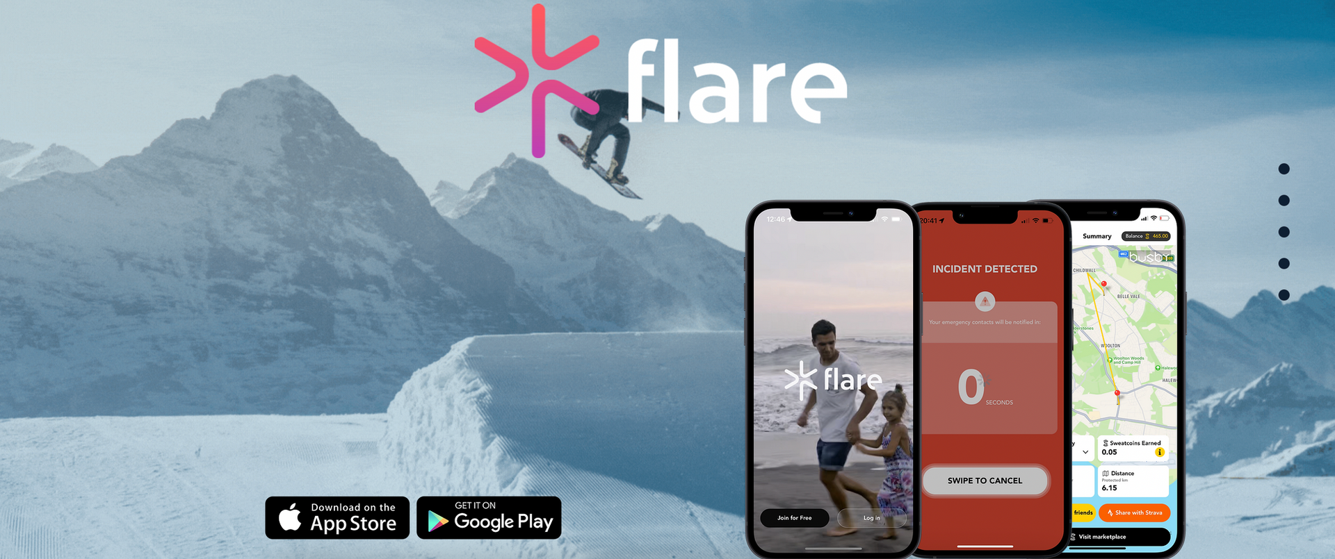 Flare - ứng dụng cảm biến giúp bảo vệ an toàn khi thể thao - Ảnh 1.