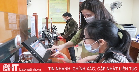 Hà Tĩnh: Hồ sơ dịch vụ công trực tuyến cấp xã chỉ đạt 10,4%