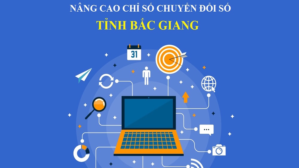 Nâng cao, chỉ số, chuyển đổi số, tỉnh Bắc Giang, kế hoạch, Chủ tịch UBND tỉnh