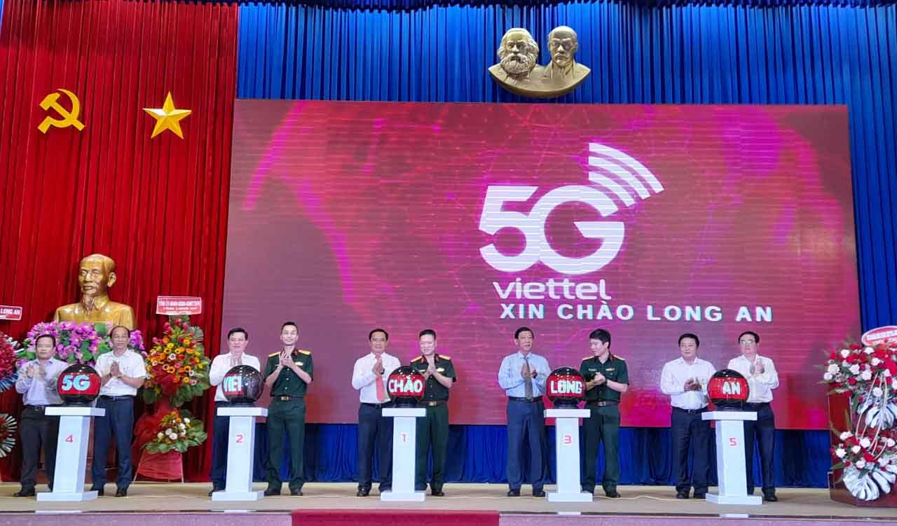 Phát sóng dịch vụ 5G trên địa bàn tỉnh Long An