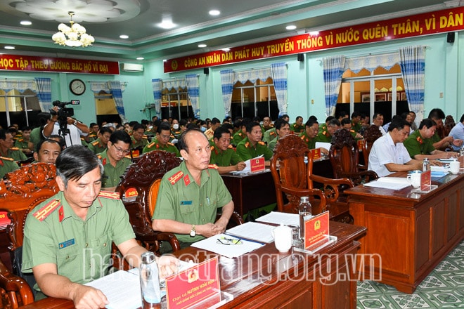 Sóc Trăng: Tăng cường các biện pháp nghiệp vụ để phòng, chống tội phạm